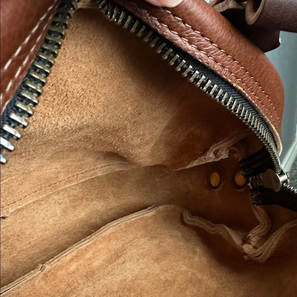 Go Forth Goods small Hoffman deluxe saddle crossbody bag NEW - Picture 11 of 16